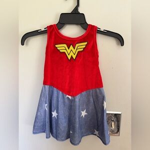 Wonder Woman Kids Costume Dress - Red and Blue